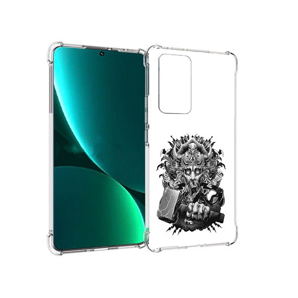 

Чехол MyPads Tocco для Xiaomi 12 Pro злой тор (PT226953.293.363), Прозрачный, Tocco