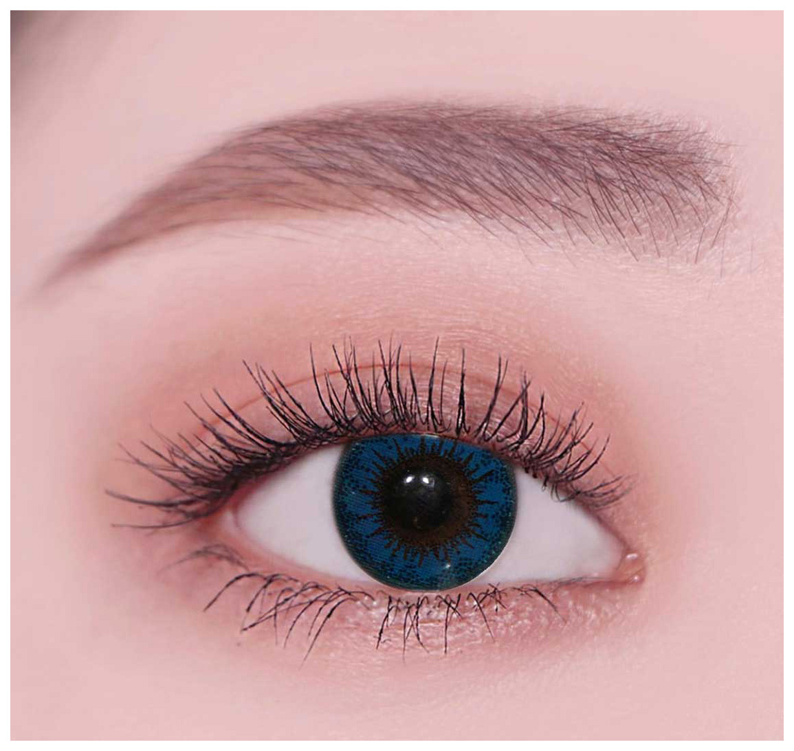 Купить Цветные контактные линзы DOX K2010 Blue -2.25, 8, 6, 14, 2 1 шт.