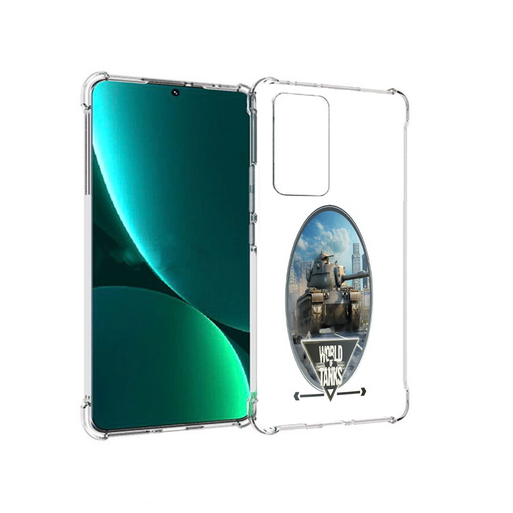 

Чехол MyPads Tocco для Xiaomi 12 Pro игра с танками (PT226953.293.375), Прозрачный, Tocco