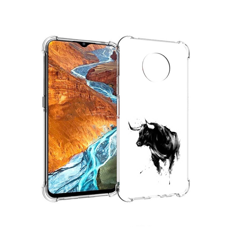 

Чехол MyPads Tocco для Nokia G300 бык (PT224563.108.254), Прозрачный, Tocco
