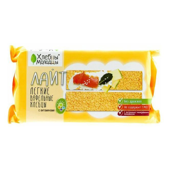 

Хлебцы ржаные Вкус и польза хрустящие обогащенные витаминами и минералами 70 г