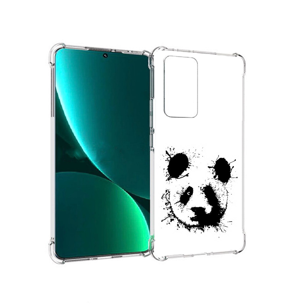 

Чехол MyPads Tocco для Xiaomi 12 Pro клякса-панда (PT226953.293.389), Прозрачный, Tocco