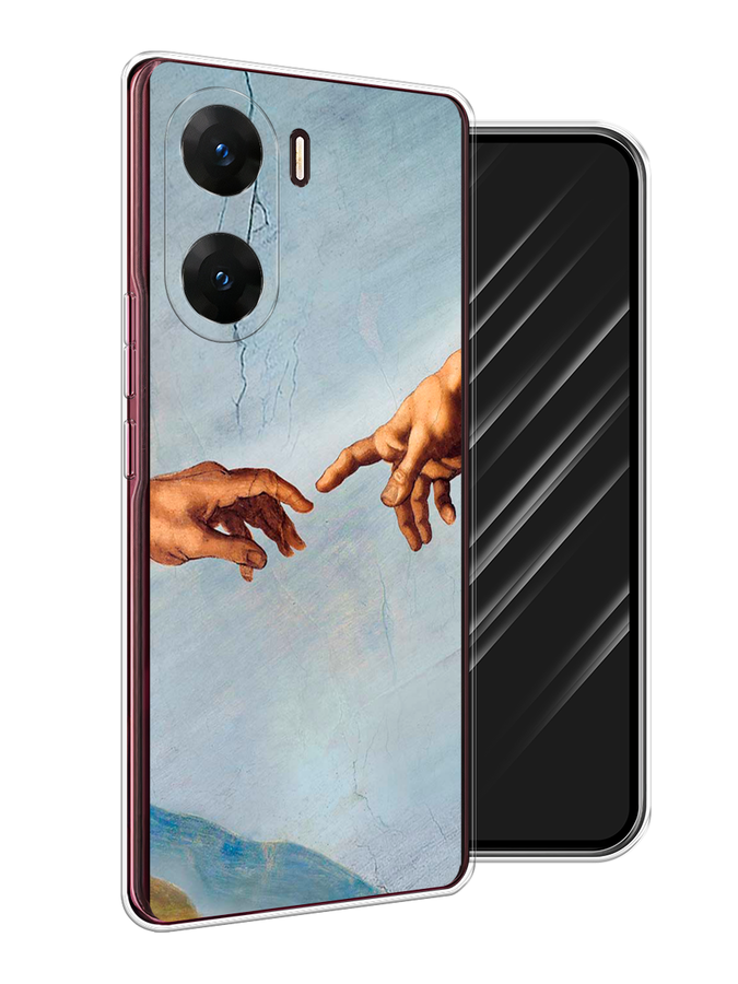 

Чехол Awog на Vivo V29e "Сотворение Адама", Голубой;коричневый;серый, 269450-1