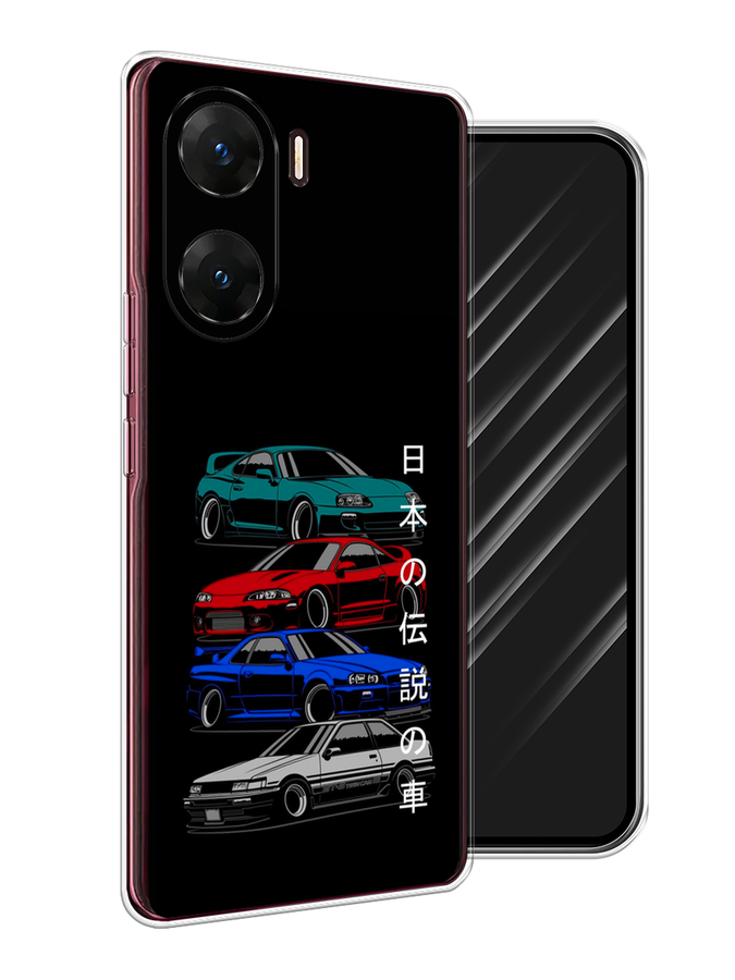 

Чехол Awog на Vivo V29e "JDM Legend cars", Зеленый;красный;синий, 269450-1