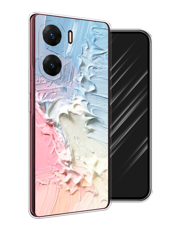 

Чехол Awog на Vivo V29e "Фруктовое мороженное", Голубой;розовый;желтый, 269450-1