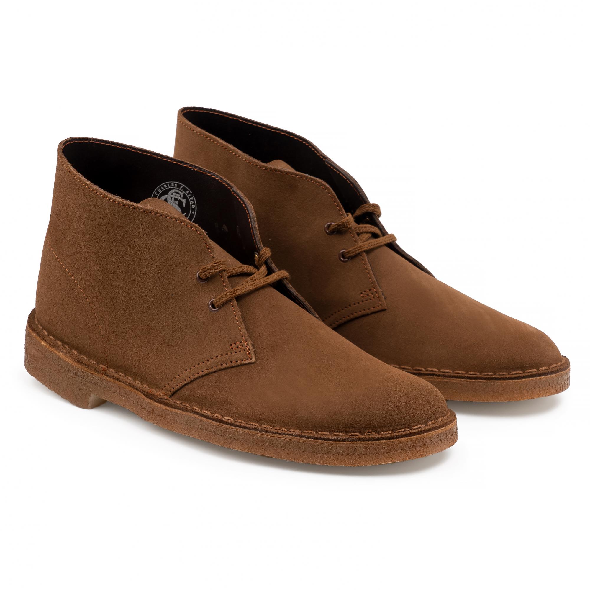 фото Ботинки мужские clarks desert boot бежевые 41 eu