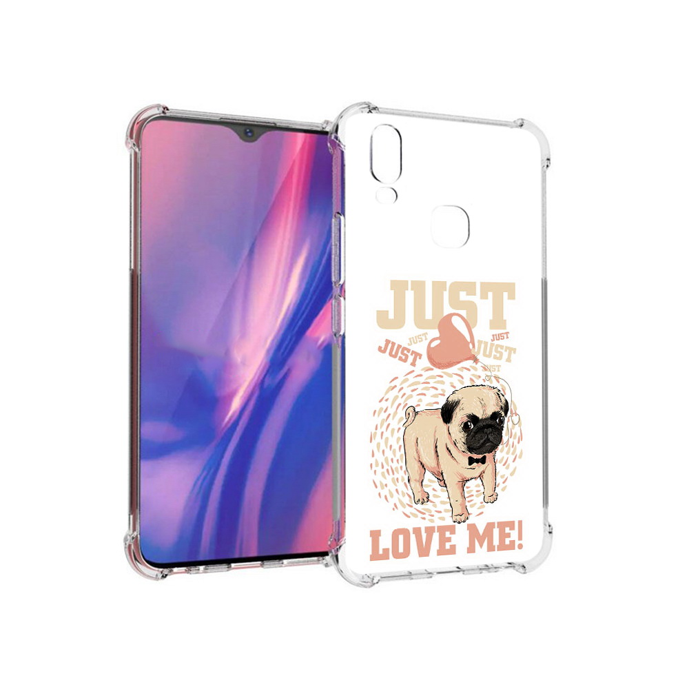 

Чехол MyPads Tocco для Vivo Y11 Люби меня (PT144890.422.109), Прозрачный, Tocco
