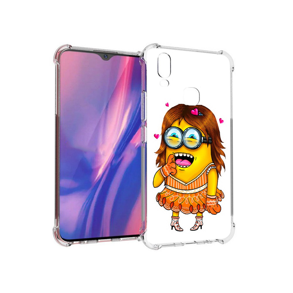 

Чехол MyPads Tocco для Vivo Y11 Миньон девочка (PT144890.422.116), Прозрачный, Tocco