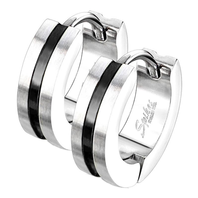 

Серьги конго из стали Spikes SE3517-K, SE3517-K