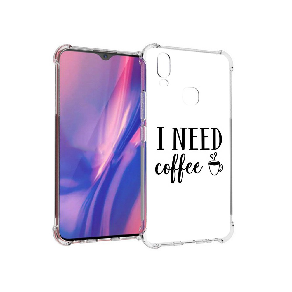 

Чехол MyPads Tocco для Vivo Y11 Мне нужен кофе (PT144890.422.121), Прозрачный, Tocco