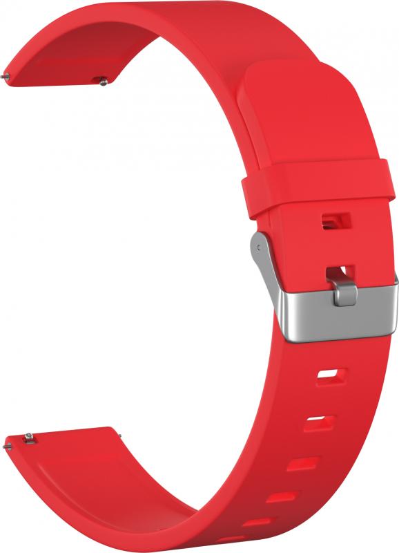 

Ремешок силиконовый Elate 22 для Elari KidPhone "Ну погоди" (Красный)