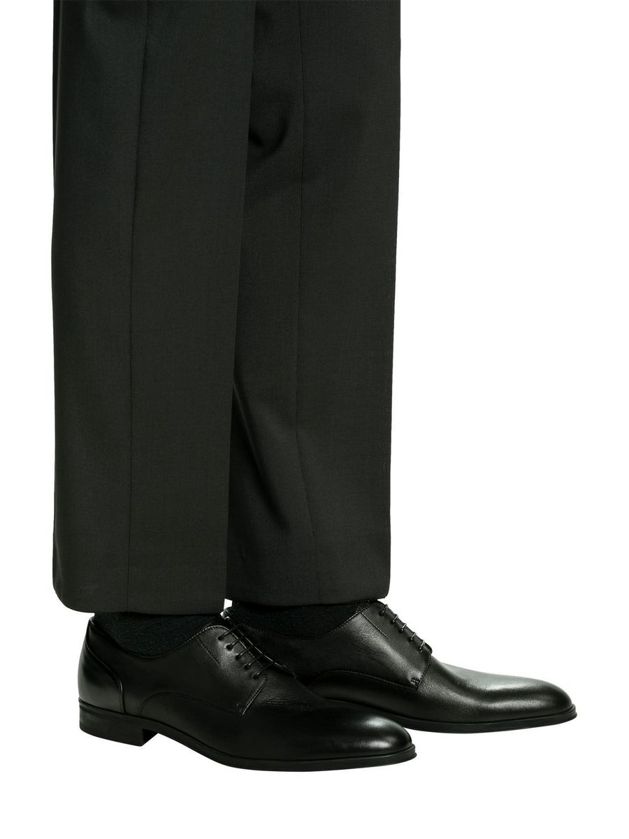 

Туфли мужские BOSS 1340911 черные 44.5 EU, Черный, 001340911
