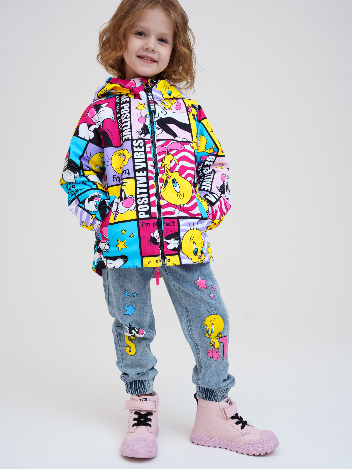 

Ветровка детская PlayToday Kids 12342060, разноцветный, 98, 12342060