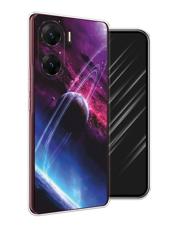 

Чехол Awog на Vivo V29e "Космос 17", Черный;фиолетовый, 269450-1