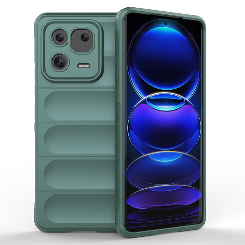 

Противоударный чехол Flexible Case для Xiaomi 13 Pro, зеленый, Flexible Case