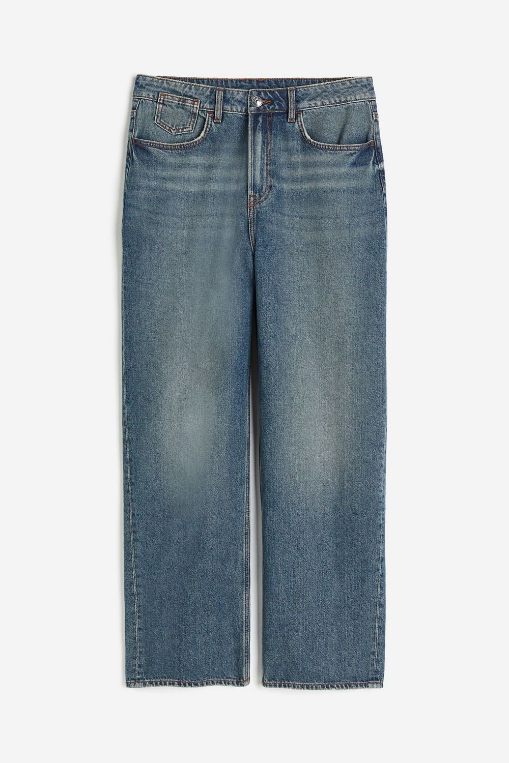 

Джинсы женские H&M 1214235 голубые 46 EU, Голубой, 1214235