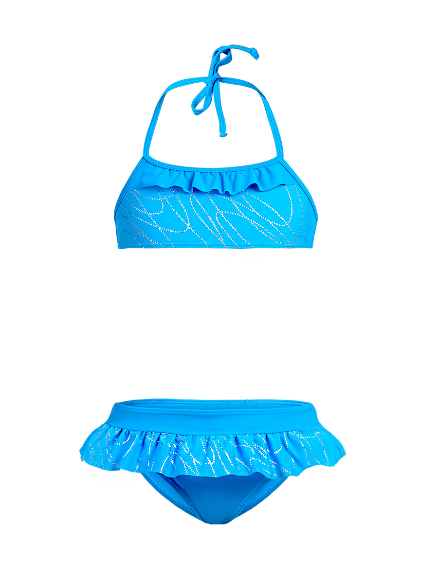 

Купальник раздельный детский для девочек Aliera К 23.05 Цвет голубой размер 140, К 23.05