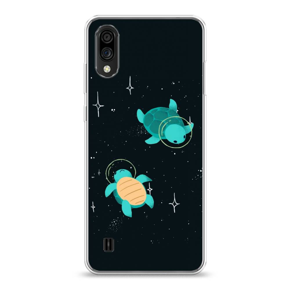 

Чехол Awog на ZTE Blade A51 lite / ЗТЕ Блэйд A51 lite "Черепашки космонавты", Разноцветный, 134850-4