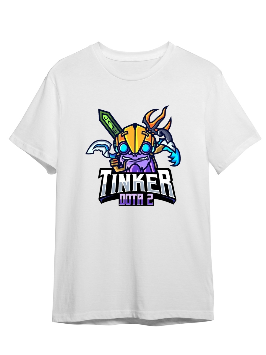 

Футболка унисекс СувенирShop Dota 2/Дота 2/Tinker 16 белая S (44-46), Белый, "Dota 2/Дота 2/Tinker" 16
