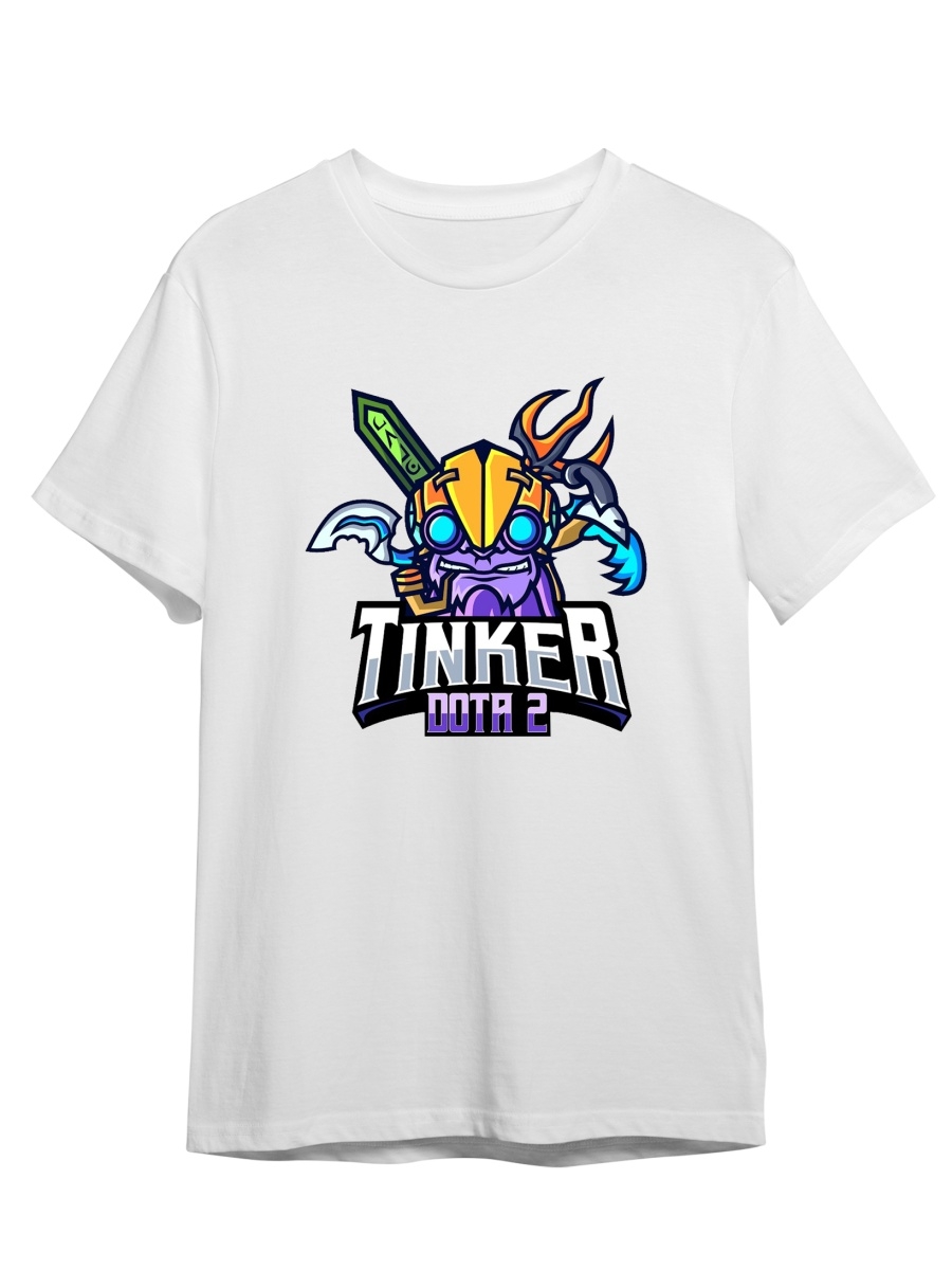 

Футболка унисекс СувенирShop Dota 2/Дота 2/Tinker 16 белая XL (50-52), Белый, "Dota 2/Дота 2/Tinker" 16