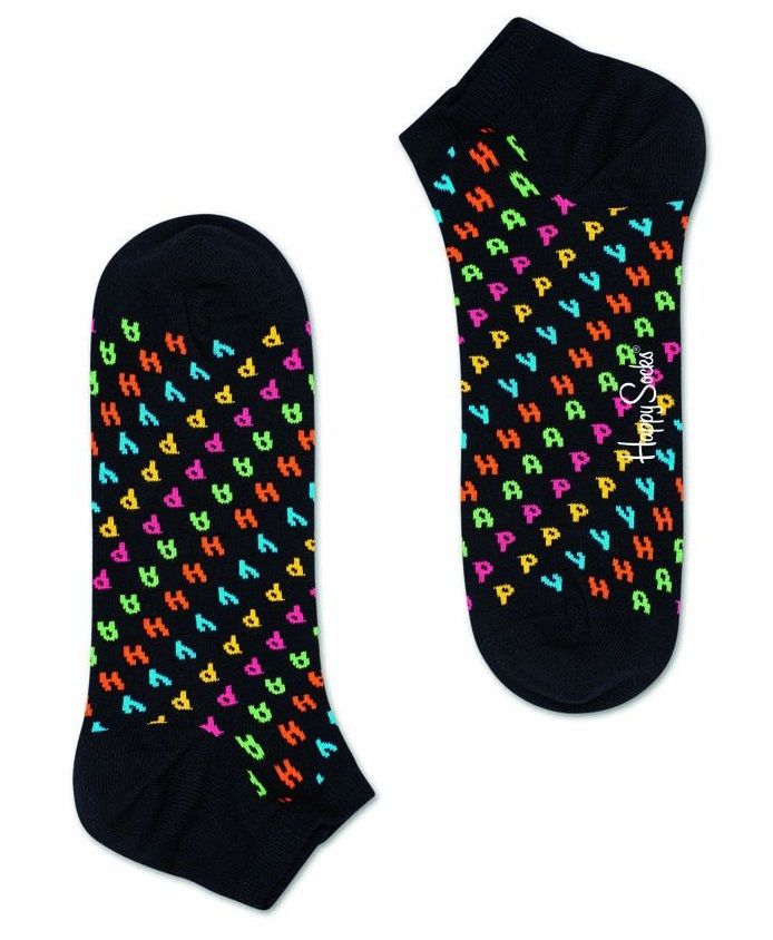 Носки унисекс Happy Socks HAP05 черные 25