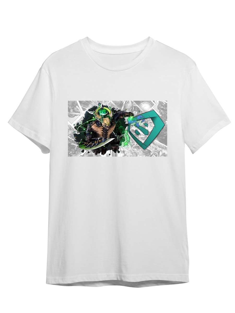 фото Футболка унисекс сувенирshop dota 2/дота 2/underlord 2 белый m