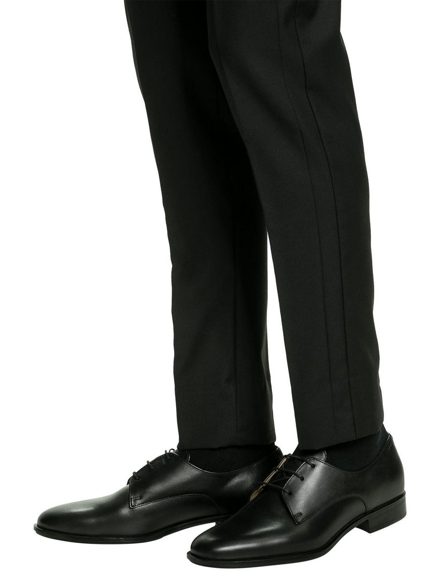 

Туфли мужские BOSS 1389663 черные 41 EU, Черный, 001389663