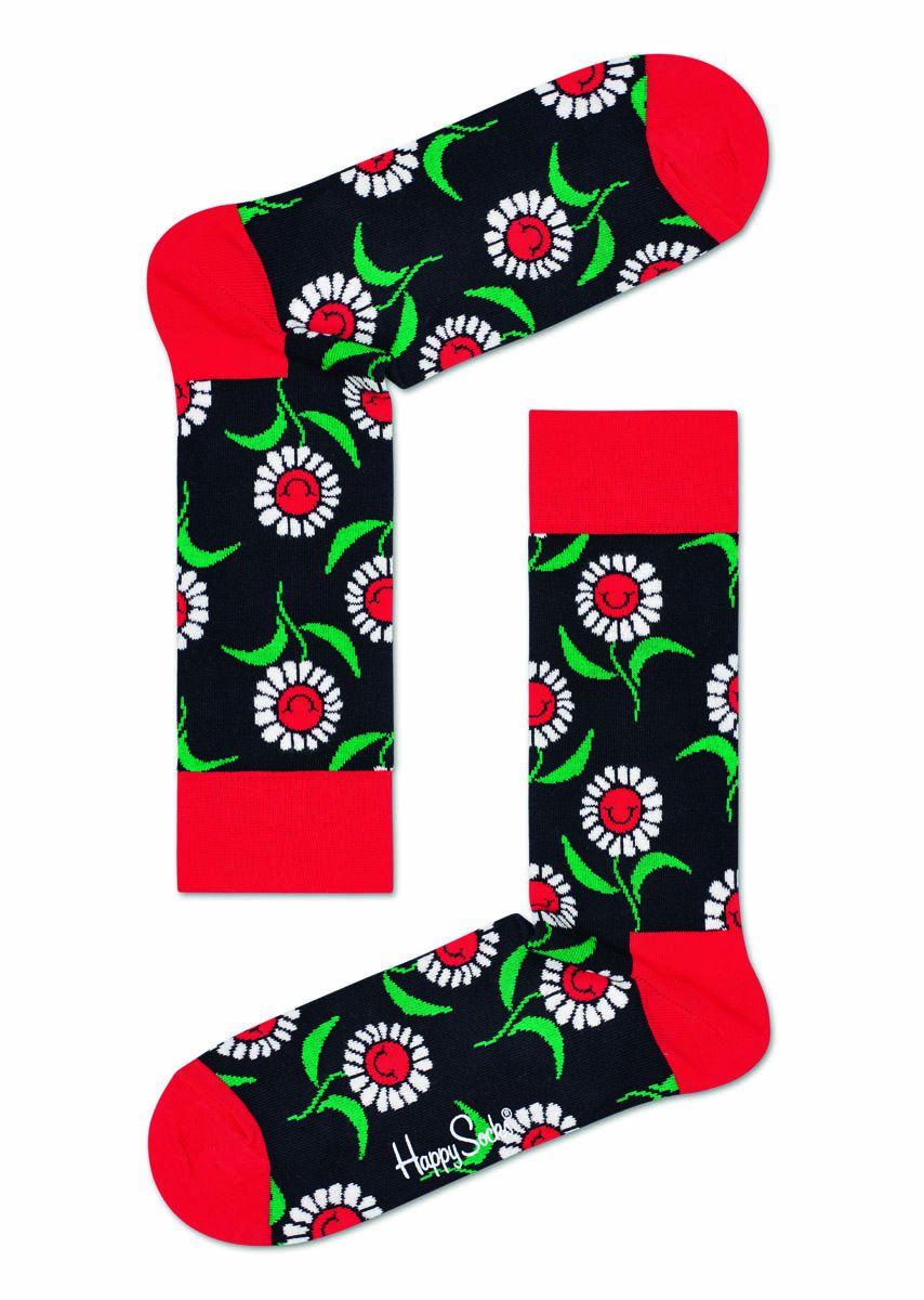 

Носки унисекс Happy Socks SFW01 черные 25, Черный, SFW01