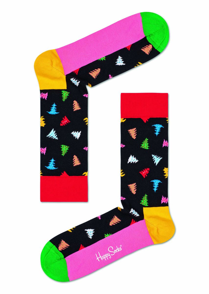 

Носки унисекс Happy Socks TAT01 черные 29, Черный, TAT01