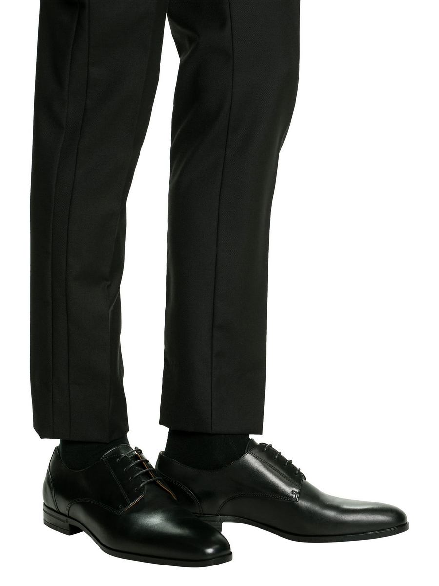 

Туфли мужские BOSS 1389666 черные 43 EU, Черный, 001389666