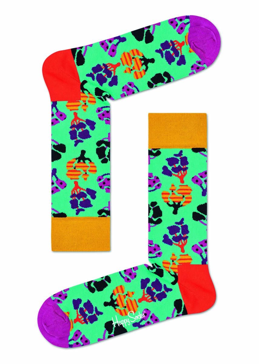

Носки унисекс Happy Socks TEE01 зеленые 29, Зеленый, TEE01
