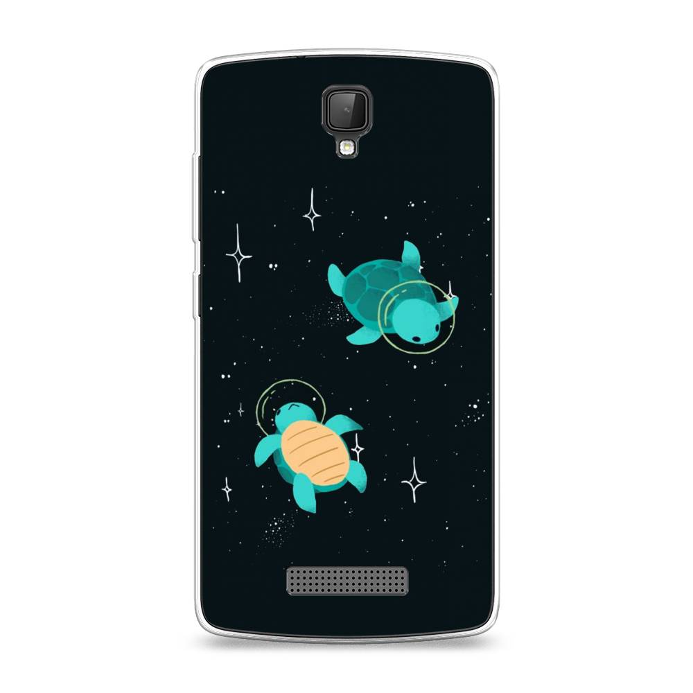 

Чехол Awog на ZTE Blade L5 (L5 Plus) / ЗТЕ Блэйд L5 (L5 Plus) "Черепашки космонавты", 130350-4