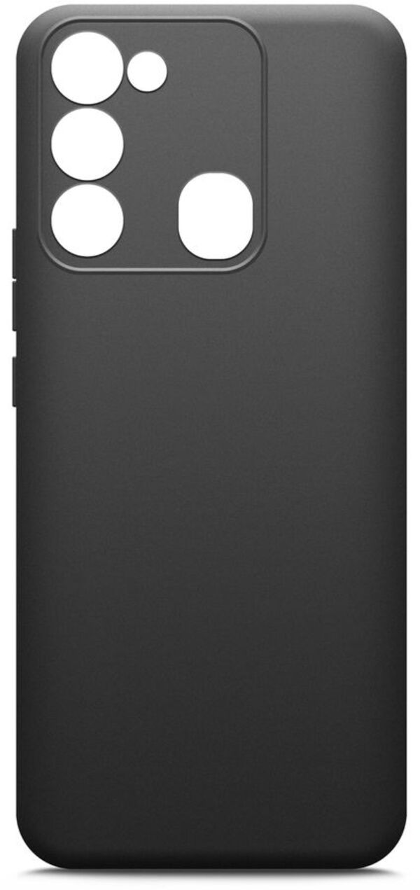 

Чехол BoraSCO Silicone Case матовый для Tecno Spark 8C черный