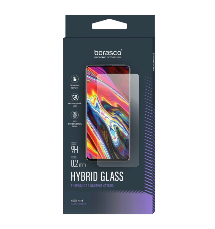 

Защитное стекло BoraSCO Hybrid Glass для Xiaomi Poco X4 Pro 5G