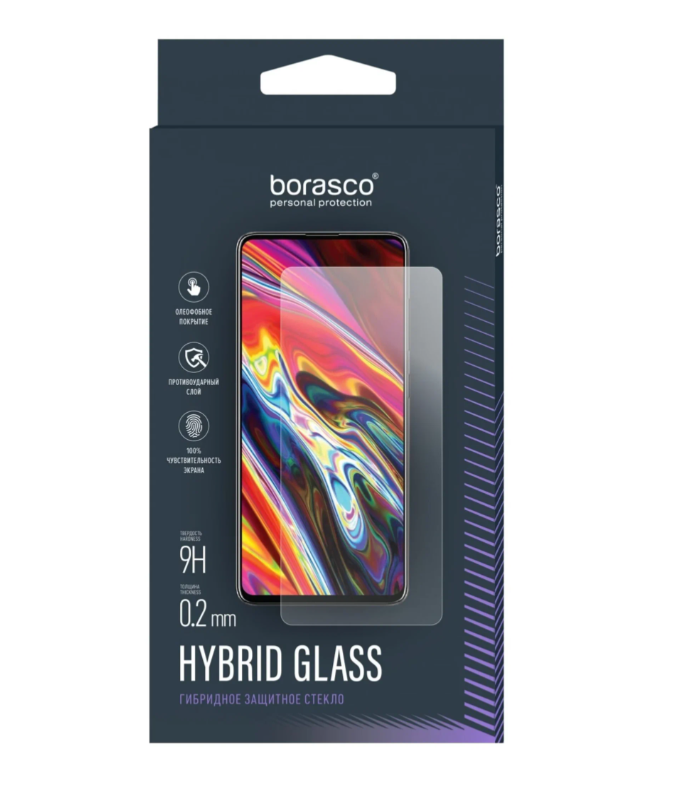 

Защитное стекло BoraSCO Hybrid Glass для Infinix Zero X Pro