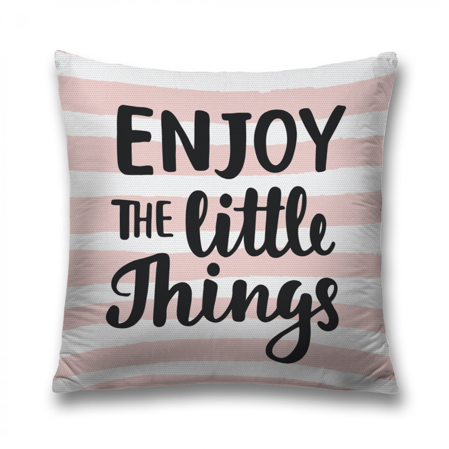 

Наволочка декоративная JoyArty "Удовольствие от мелочей" на молнии, 45x45 см, Черный, Удовольствие от мелочей