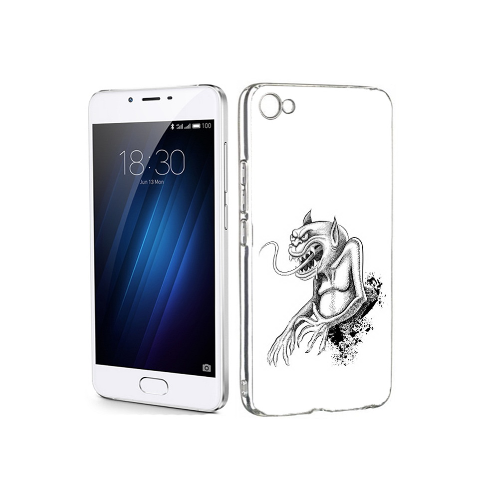

Чехол MyPads Tocco для Meizu U20 чорт (PT50622.85.692), Прозрачный, Tocco