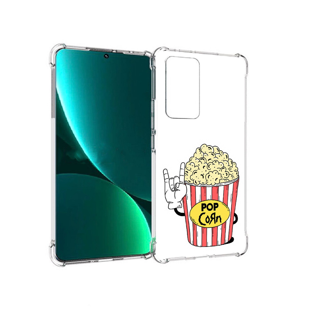 

Чехол MyPads Tocco для Xiaomi 12 Pro крутой попкорн (PT226953.293.427), Прозрачный, Tocco