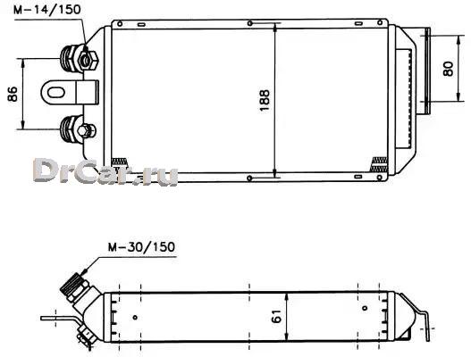 

Nrf Радиатор Масляный NRF 31056