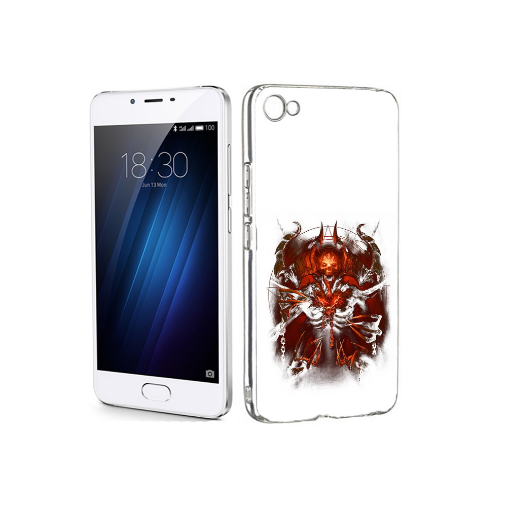 

Чехол MyPads Tocco для Meizu U20 яркий демон (PT50622.85.708), Прозрачный, Tocco