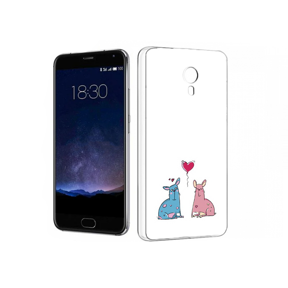 

Чехол MyPads Tocco для Meizu Pro 5 Лама любовь (PT18126.86.102), Прозрачный, Tocco