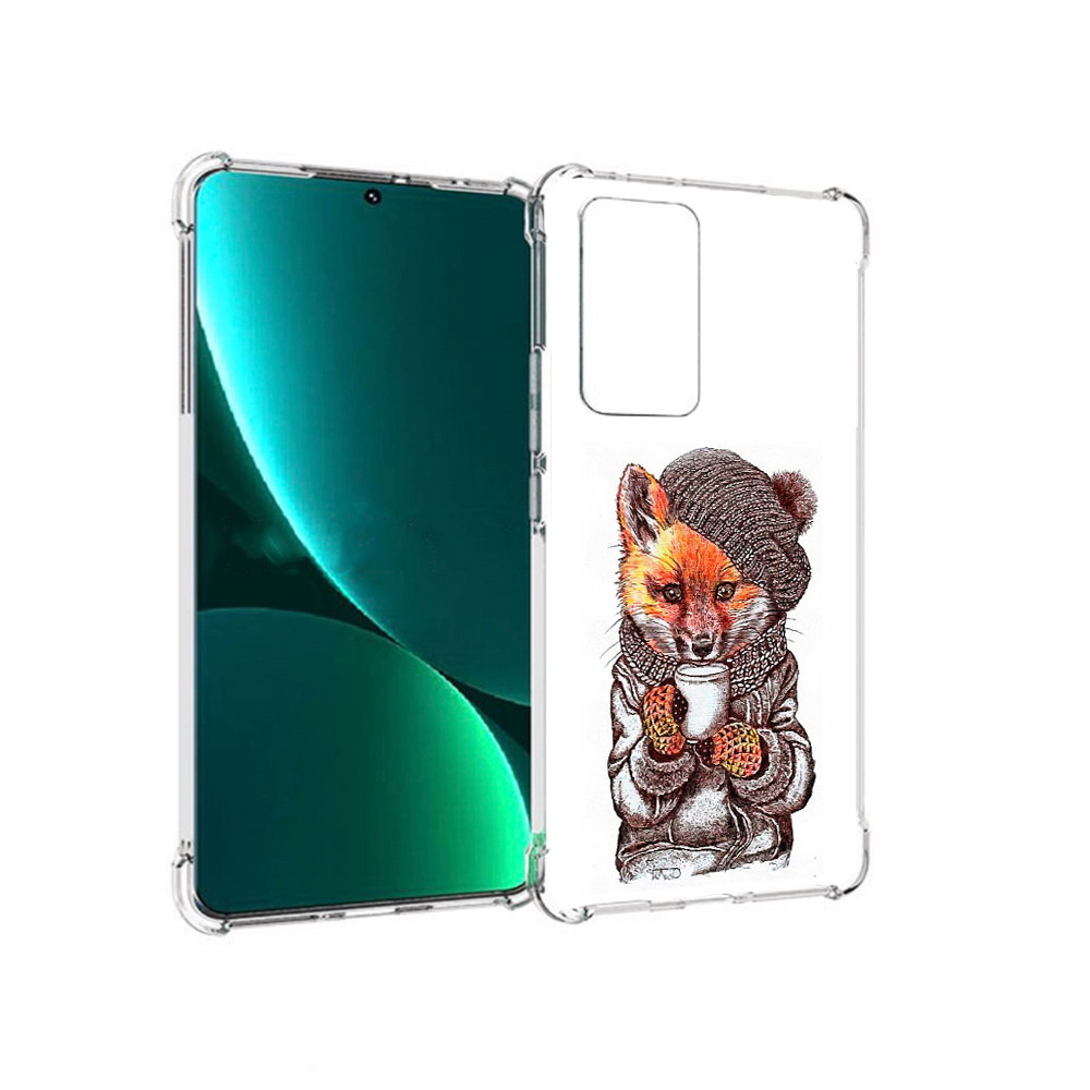 

Чехол MyPads Tocco для Xiaomi 12 Pro лиса в шапке (PT226953.293.437), Tocco