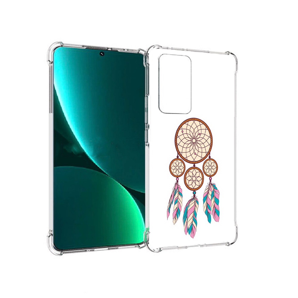 

Чехол MyPads Tocco для Xiaomi 12 Pro ловец снов бежевый (PT226953.293.442), Прозрачный, Tocco