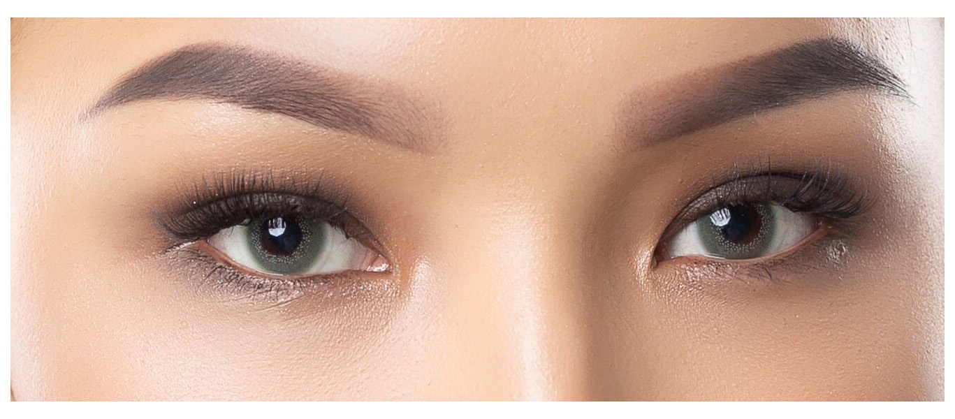 

Цветные контактные линзы DOX Kiwi GREEN -2.5, 8,6, 14,2 1 шт., Зеленые, Kiwi