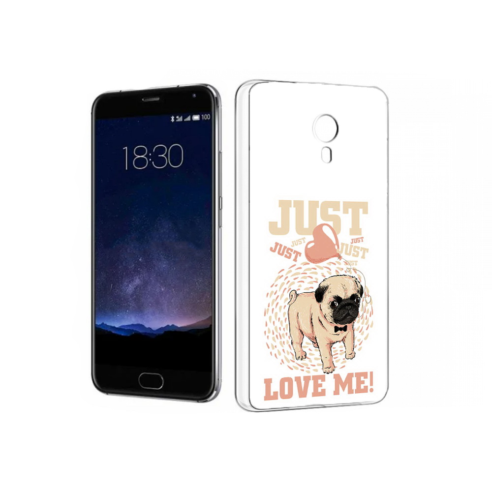 

Чехол MyPads Tocco для Meizu Pro 5 Люби меня (PT18126.86.109), Прозрачный, Tocco
