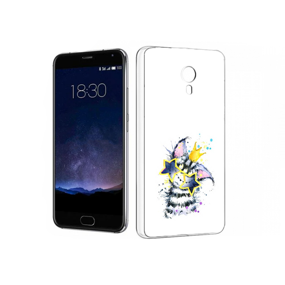 

Чехол MyPads Tocco для Meizu Pro 5 Мартовский Нуся (PT18126.86.114), Прозрачный, Tocco
