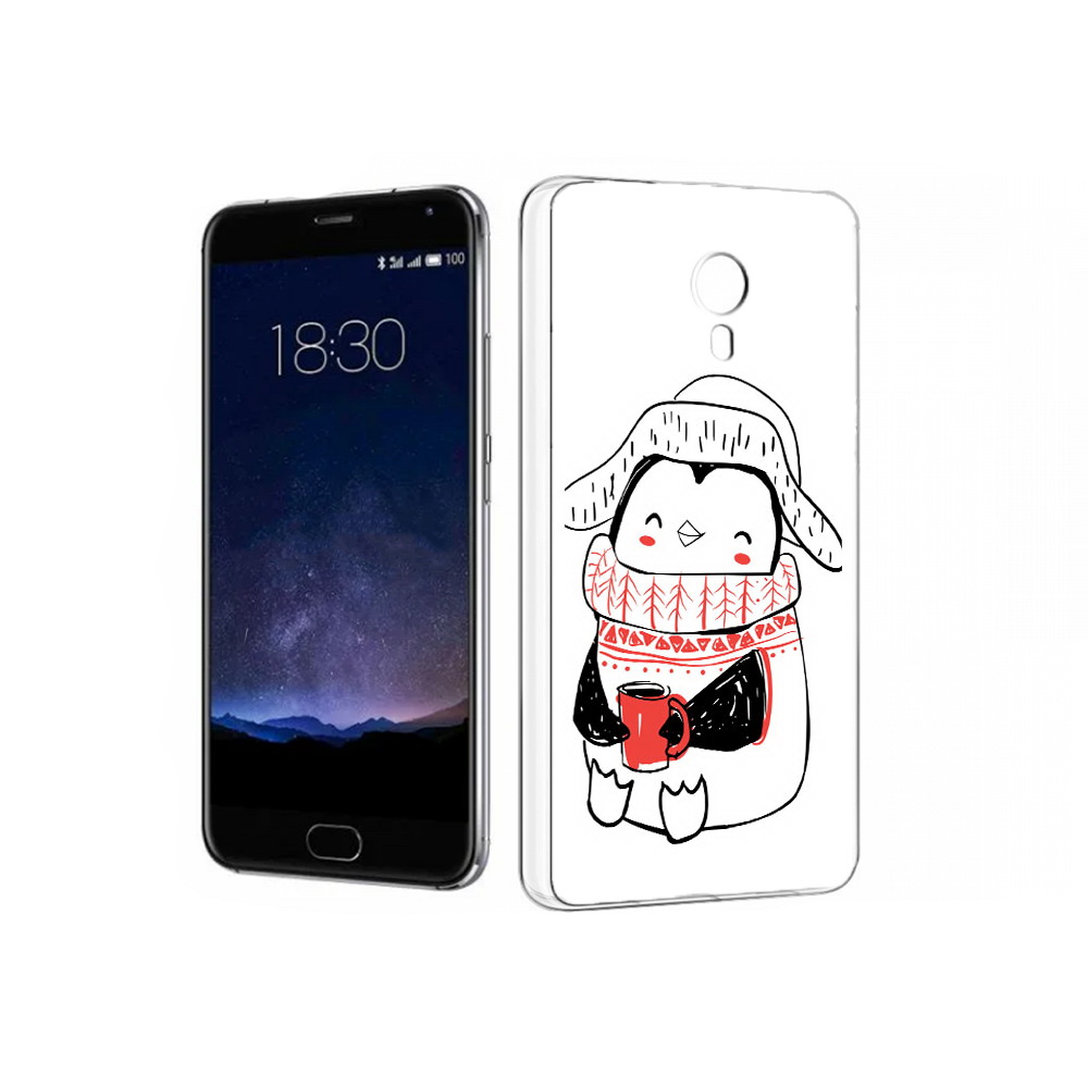 

Чехол MyPads Tocco для Meizu Pro 5 Милый пингвин (PT18126.86.115), Прозрачный, Tocco