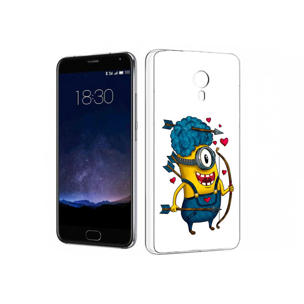 

Чехол MyPads Tocco для Meizu Pro 5 Миньон купидон (PT18126.86.117), Прозрачный, Tocco