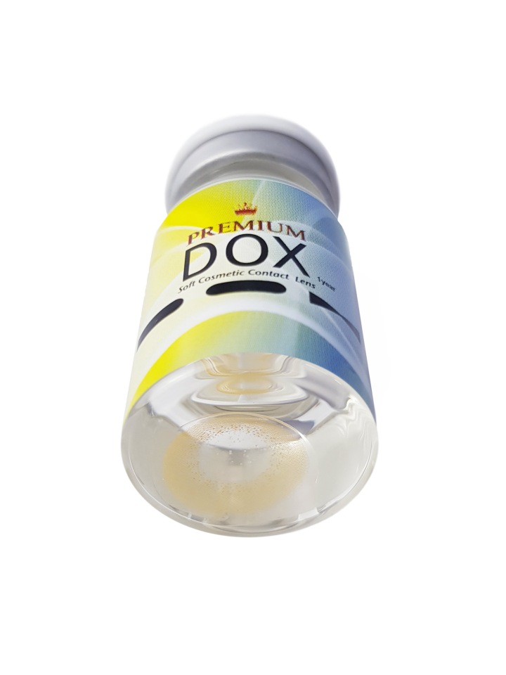 Купить Цветные контактные линзы DOX Kiwi BROWN -3.25/BC 8.6/DIA 14.2(1 линза)