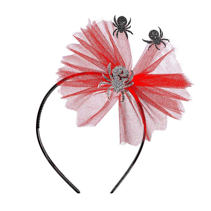 

Карнавальный ободок ТероПром ная вуаль 4941561, 4941561